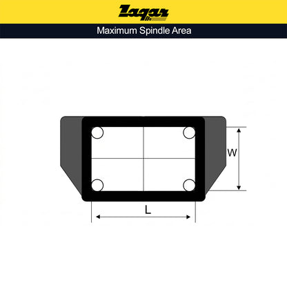 Large Rectangular Multiple Spindle Head Series